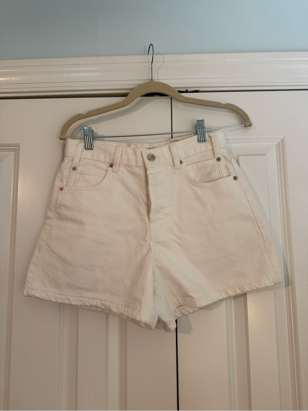 Free People High-Rise Denim Shorts